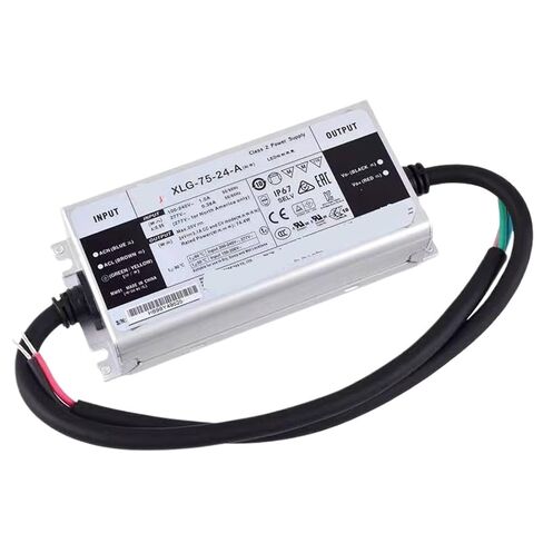 1 قطعة XLG-75-24-A 24 فولت 3.1A الجهد المستمر LED الإضاءة سائق Buit-in نشط PFC وظيفة AC-DC مقاوم للماء IP67 in Kuwait