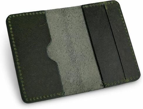 Leather Journal Cover for 2.5 x 4 Inches Pocket Notebooks – Handmade Refillable Mini Notebook Cover – Compatible with Outus, Qeeenar & Similar Small Journals, Travel Memo Pads & Pocket Diaries in Saudi Arabia