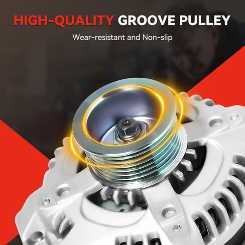 13980N Alternator Replacement For Honda Accord 2.4L 2003-2007, Civic 2.0L 2006-2011, 2.4L CRV 2007-2011, 2.4L Element 2003-2011, Acura CSX 2.0L 06-08, TSX 2.4L 04-08, 104210-4732, 31100-RAA-A01 in Saudi Arabia