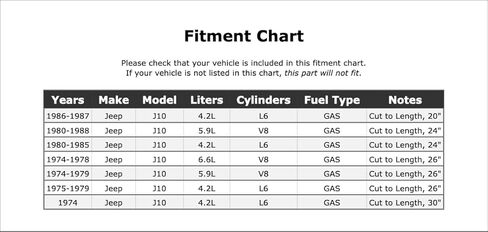 خرطوم خزان التوجيه المعزز متوافق مع Jeep J10 GAS 1988 1987 1986 1985 1984 1983 1982 1981 1980 1979 1978 1977 1976 1975 1974 P-3458894 in Kuwait