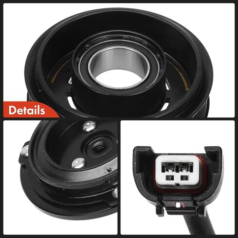 A-Premium Air Conditioner AC Compressor Clutch Kit Compatible with Hyundai Elantra 2017-2020, Elantra GT 2017, 2.0L in Kuwait