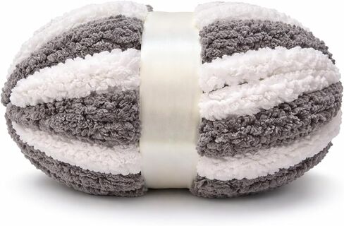 Bulky Chenille Yarn Super Soft, Thick Chunky Knitting Yarn for Hand Knitting 0.55LB in Kuwait