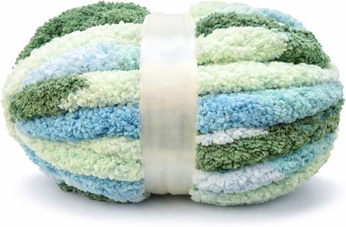Bulky Chenille Yarn Super Soft, Thick Chunky Knitting Yarn for Hand Knitting 0.55LB in Kuwait