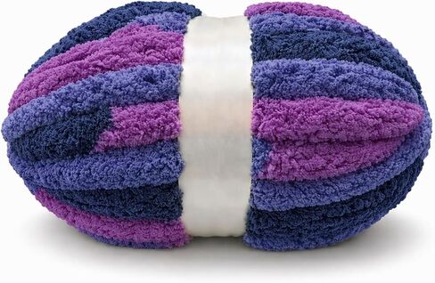 Bulky Chenille Yarn Super Soft, Thick Chunky Knitting Yarn for Hand Knitting 0.55LB in Kuwait