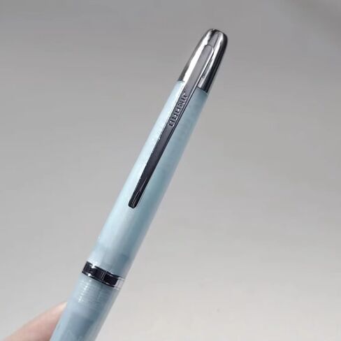 JINHAO 20 الجليد الأزرق الراتنج الصحافة قلم حبر EF بنك الاستثمار القومي الكتابة قلم حبر مع محول مدرسة مكتب القرطاسية هدية in Kuwait
