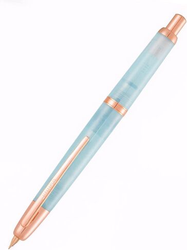 JINHAO 20 الجليد الأزرق الراتنج الصحافة قلم حبر EF بنك الاستثمار القومي الكتابة قلم حبر مع محول مدرسة مكتب القرطاسية هدية in Kuwait
