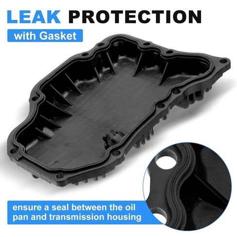 Engine Oil Pan with Gasket Replacement 11110-6RC1B Compatible with Nissan Rogue 1.5L 2021-2024 111106RC1B in Saudi Arabia