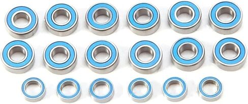 قطع غيار Rc لـ Tamiya لـ M-05 M-06 M05 M06 18 قطعة طقم محمل كروي مختوم مطاطي RC إصلاح السيارات تعديل ترقية أجزاء الملحقات in Kuwait