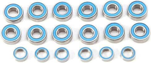 قطع غيار Rc لـ Tamiya لـ M-05 M-06 M05 M06 18 قطعة طقم محمل كروي مختوم مطاطي RC إصلاح السيارات تعديل ترقية أجزاء الملحقات in Kuwait
