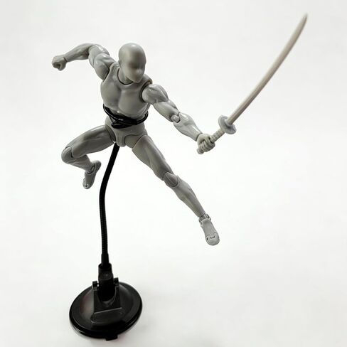 2 Pack Metal Adjustable Action Figure Flight Stand with Sticky Adhesive Base-Wall Mounted Stop Motion Rig for 6''-7'' Marvel Legends, Figure Display Holder Stand Compatible with HG RG SD SHF Gundam 1/144 Toy in Saudi Arabia
