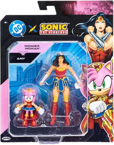 مجموعة مجسمات شخصيات DC X Sonic القابلة للتجميع من إيمي في دور ووندر وومان ووندر وومان نفسها! تتميز بنقاط مفصلية متعددة لوضعيات مليئة بالحركة in Kuwait