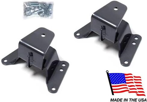 HD Suspension 2" Drop Kit for Chevy C10 1973-1987 – Rear Lowering Hangers, Made in USA, Compatible with C10 Pickup Trucks, Easy Bolt-On Suspension Drop Kit in Kuwait