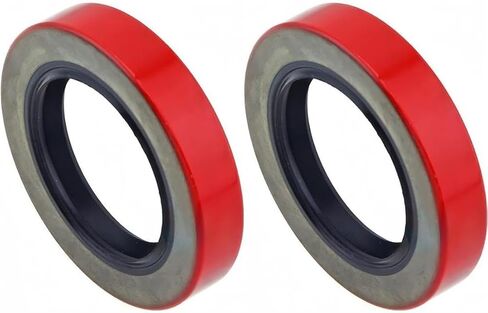 2Pcs Rear Wheel Seal, Axle Shaft Seal Replacement for Ford F-250 1986 1987 1988 1989 7.5L V8, for Isuzu Hombre 1998 1999 2000 4.3L V6 Replace# WS8835S in Kuwait