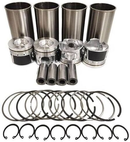 Cylinder Liner Kit 4JJ1 4JJ1T Compatible With Dmax Pickup Cylinder Sleeve Piston Ring Piston Parts in Kuwait