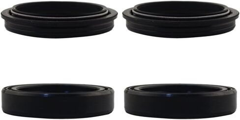 AHL Front Fork Shock Oil Seal and Dust Seal Set 47mm x 58mm x 11mm for Honda CR250R CR250 R 1998-2007 CR250 1997 CRF250R CRF250 R 2004-2009 in Kuwait