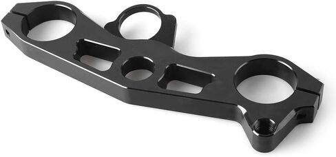FSFY Motorcycle Triple Tree Front Upper Top Clamp for Kawasaki Ninja ZX6R 2009-2012, Black in Kuwait