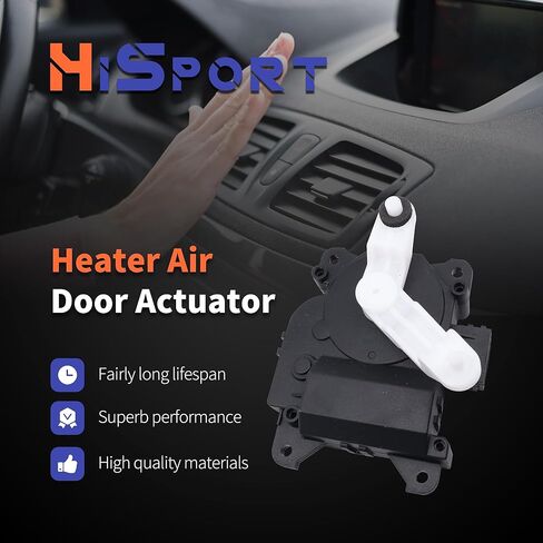 HiSport HVAC Heater Blend Door Actuator - Compatible with Honda 2005-2010 Odyssey 2006-2014 Ridgeline Replace 604-0885 79160-SHJ-A41, Temperature, Dual Zone Temperature Control in Kuwait