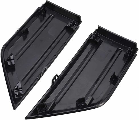 وسادات واقيات الصدمات الأمامية وغطاء مركزي سفلي مناسب لسيارة Ford F-150 2021-2024، وغطاء أغطية نهاية للواقيات وشبكة مصد أمامي لسيارة Ford F150 باللون الأسود in Kuwait