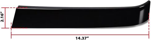 G-PLUS زخرفة شبكية أمامية متوافقة مع 2003-2007 Chevy Silverado 1500 2500 3500 للسائق والراكب مجموعة حواف الشبكة الجانبية GM1212104 GM1213104 أسود in Kuwait