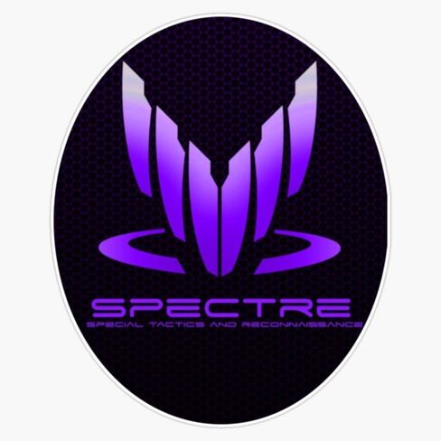 ملصق فينيل مغناطيسي من MAGNET Spectre Mass Effect أرجواني مغناطيسي مقاس 5 بوصات in Kuwait