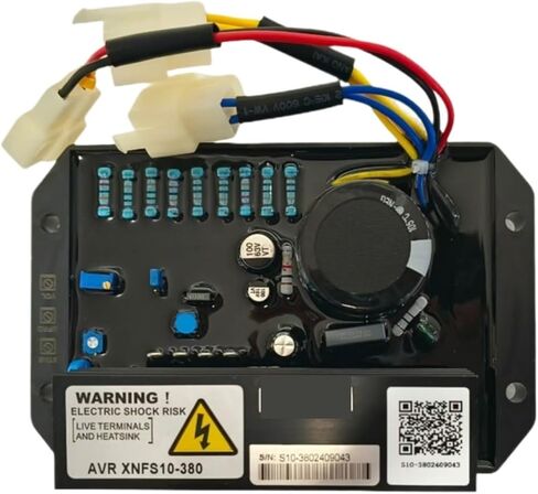 1pcs Single-phase voltage regulator XNFS10-220 AVR diesel-electric CC16000E3D 7-wire XNFS10-380(XNFS10-220) in Kuwait