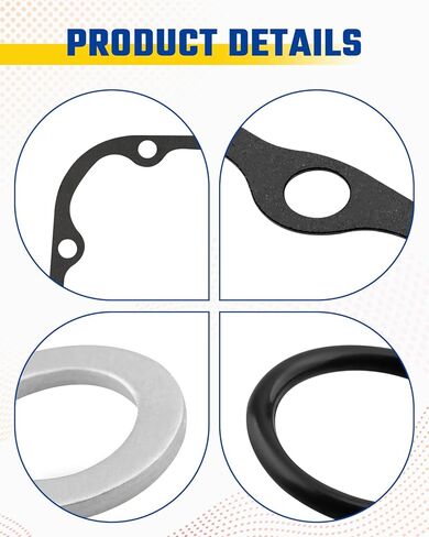 طقم حشيات وعاء زيت المحرك يحل محل OS 30954 T مناسب لهوندا بايلوت/أكورد/كروس تور/أوديسي/ريدجلاين/جواز سفر 2005-2025 in Kuwait