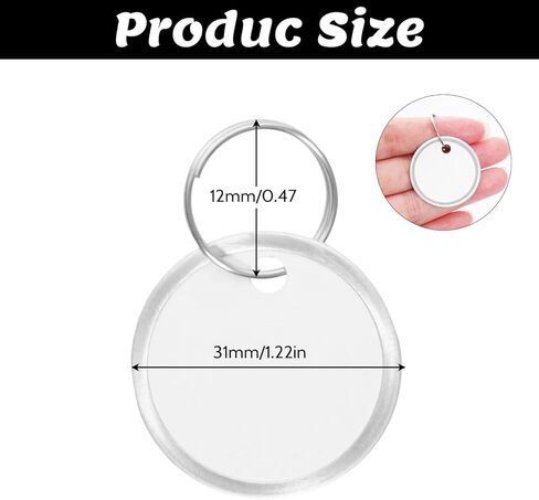 100 Pieces Metal Rim Tags Key Tag Round Paper Tags with Metal Rings White Key Tag for Car Keys Door Keys for Home Office in Saudi Arabia