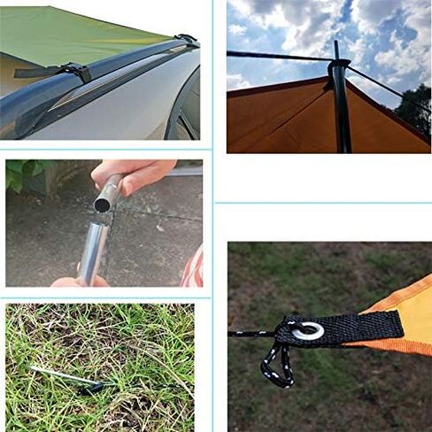 Car Tailgate Tent for MINI Countryman SE ALL4 2026 Camping Awning Waterproof Outdoor Rear Vehicle Awning Shelter in Kuwait