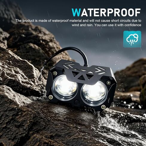 Car LED Pod Lights, Dual Color Super Spot Auxiliary Off Road Lamp, 12V LED Brightness Beam Off-Road Driving Led Light Bar with Screws and Nuts, Universal for Most Cars Trucks ATVs Pickups in Kuwait