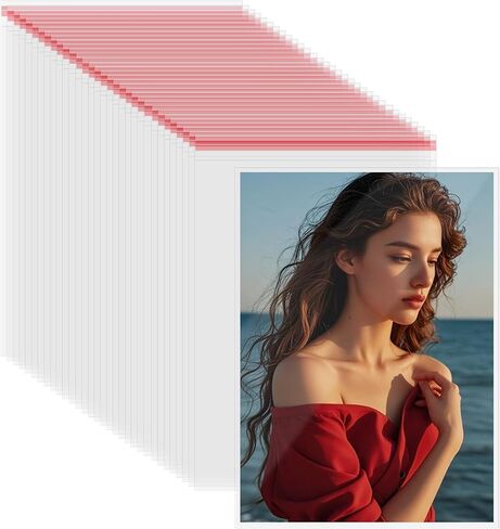140 Pcs 8.5 x 11 Inch Cellophane Bags, Magazine Sleeves, Comic Book Sleeves, Resealable Clear Plastic Sleeves for Paper, Artwork, Photo Mats, Comic, Magazine Page in Saudi Arabia