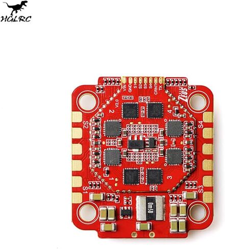 HGLRC Zeus 60A ESC BL32 3-6S 4in1 M3 مع حوض حراري، يدعم DShot600/300/150/Oneshot125/42 MultiShot لطائرة سباق FPV بدون طيار حرة in Kuwait