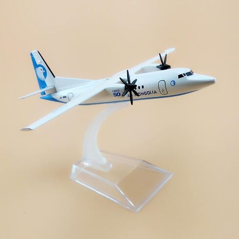 MOUDOAUER 1/400 مقياس منغوليا فوكر 50 FK-50 نموذج طائرة سبيكة نموذج دييكاست طائرة نموذج محاكاة عالية للتجميع in Kuwait