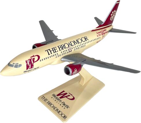 Western Pacific Broadmoor 737-300 مقياس 1:200 - نموذج طائرة بلاستيكية سهلة التركيب - نسخة طبق الأصل من طائرة الخطوط الجوية الغربية رقم ABO-73730H-002 in Kuwait