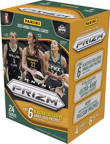 2025 Panini PRIZM DSG Exclusive WNBA Trading Card 6-Pack Blaster Box (6 Blaster Exclusive WNBA Logo Prizms) in Kuwait