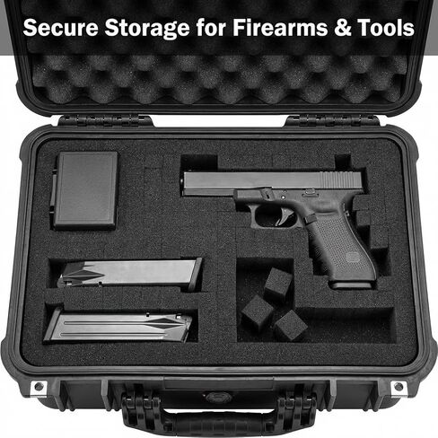 4 Pack Gun Case Foam Inserts, Pick And Pluck Foam Sheets 16x12x2 & 16x12x0.4 Inches, Closed Cell Polyurethane Padding for Gun Case Toolbox Storage And Organizers in Saudi Arabia