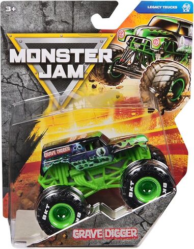 Monster Jam 2026 Official 1:64 Diecast Truck Series 45 Legacy Trucks Grave Digger in Kuwait