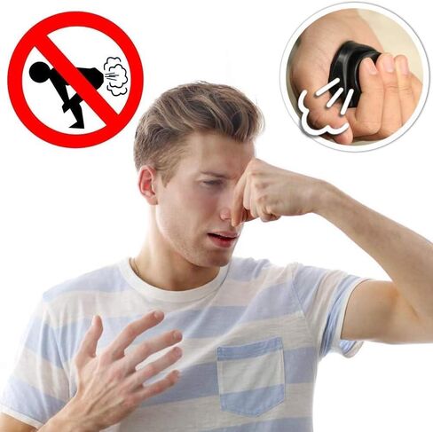 Novelty Squeeze Pooter Fart Machine with Realistic Sound Effects - Pocket-Size Prank Noisemaker,Joke Toys, Prank Farting Toys Rubber, Makes The Most Realistic Sounds for Party Gift Toy (Black) in Saudi Arabia