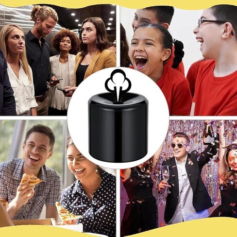 Novelty Squeeze Pooter Fart Machine with Realistic Sound Effects - Pocket-Size Prank Noisemaker,Joke Toys, Prank Farting Toys Rubber, Makes The Most Realistic Sounds for Party Gift Toy (Black) in Saudi Arabia