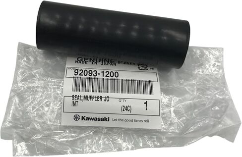حزمة واحدة Cyclemax متوافقة مع Kawasaki 1986-24 KX 80 85 100 112 Muffler JOINT SEAL 92093-1200 تحتوي على 92093-1200 وقمع in Kuwait