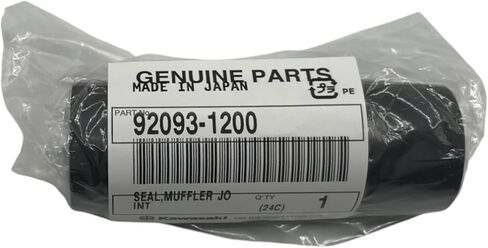 حزمة واحدة Cyclemax متوافقة مع Kawasaki 1986-24 KX 80 85 100 112 Muffler JOINT SEAL 92093-1200 تحتوي على 92093-1200 وقمع in Kuwait