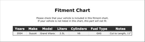 خرطوم خزان التوجيه لتبريد الطاقة متوافق مع سوزوكي جراند فيتارا 2.5L V6 GAS 2004 P-3459030 in Kuwait