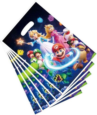 88xiaoyun 30 PCS latest Mario Themed Party Gift Bags, Party Supplies for Kids, Cute Mario Game Themed Party, Birthday Decoration Gift Bags Suitable for Girls or Boys in Saudi Arabia
