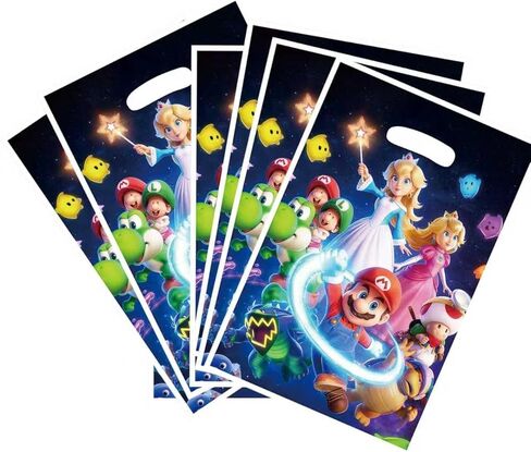 88xiaoyun 30 PCS latest Mario Themed Party Gift Bags, Party Supplies for Kids, Cute Mario Game Themed Party, Birthday Decoration Gift Bags Suitable for Girls or Boys in Saudi Arabia