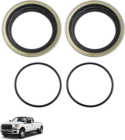 Rear Axle Seal and O-Ring Kit Fit for Ford F250 F350 Super Duty 1999-2024 Transit 150 250 350 2015-2019 Excursion 2000-2005 Replace 370247A 2C3Z-1177-AA E5TZ-4A331-A, Inner Wheel Hub Oil Seal in Saudi Arabia