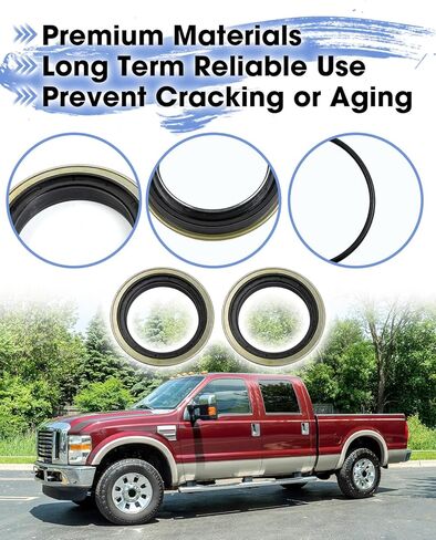 Rear Axle Seal and O-Ring Kit Fit for Ford F250 F350 Super Duty 1999-2024 Transit 150 250 350 2015-2019 Excursion 2000-2005 Replace 370247A 2C3Z-1177-AA E5TZ-4A331-A, Inner Wheel Hub Oil Seal in Saudi Arabia