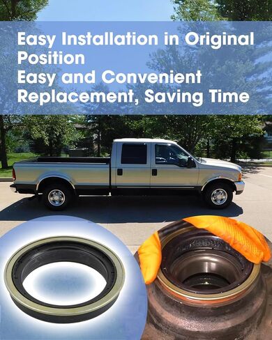 Rear Axle Seal and O-Ring Kit Fit for Ford F250 F350 Super Duty 1999-2024 Transit 150 250 350 2015-2019 Excursion 2000-2005 Replace 370247A 2C3Z-1177-AA E5TZ-4A331-A, Inner Wheel Hub Oil Seal in Saudi Arabia