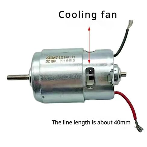 775 DC Motor 18V 120W Ball Bearing Large Torque High Power Low Noise Gear Motor 1Pcs in Saudi Arabia
