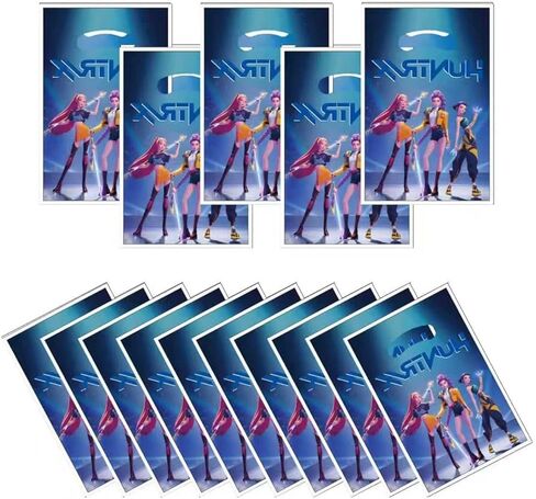 HYSANOG 30PCS K pop Demon movie Hunters party gift bags, supplies, and decorations. Perfect for cartoon parties, ideal for kids, and great for family events, prizes, carnivals, and Christmas in Saudi Arabia