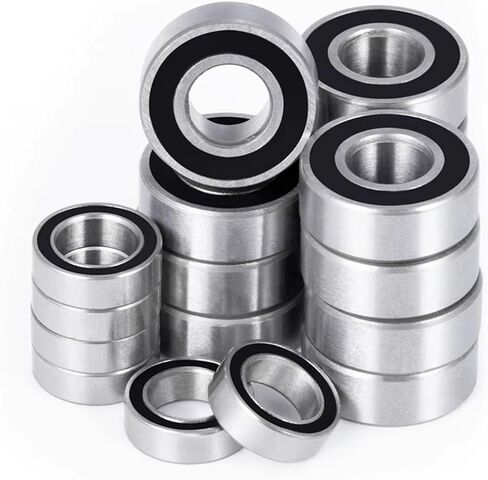 RC Car Parts Compatible with Tamiya M05 M06 1/10 RC Car Bearing Upgrades Part Accessories 18Pcs Rubber Seal Sealed Ball Bearings Kit in Kuwait