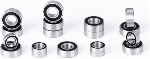 RC Car Parts Compatible with Tamiya M05 M06 1/10 RC Car Bearing Upgrades Part Accessories 18Pcs Rubber Seal Sealed Ball Bearings Kit in Kuwait